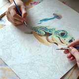 Massido slika po broju 40x50 cm kornjača | shoptok.hr