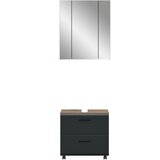MID.YOU KOPALNICA črna, temni hrast | Shoptok.si