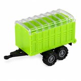 Lean Toys set poljoprivrednih vozila 4 u 1 – traktor, silažni kombajn i prikolice 1:68 | shoptok.hr