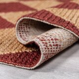 Flair Rugs Ročno tkana preproga iz mešanice jute v barvi terakote 120x170 cm Effie Diamond – | Shoptok.si