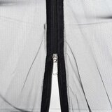  Mreža protiv komaraca za suncobran 220 crna Φ 330 x 250 cm | shoptok.hr