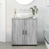  Kupaonski ormar s pohranom Siva Sonoma 61 x 35 x 64 cm | shoptok.hr