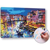 Slikanje brojevima GONDOLI NA VODI - visoka težina | high difficulty  Slikanje brojevima GONDOLI NA VODI - visoka težina | high difficulty Slike