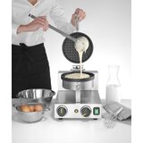  Okrogel Pekač za Vaflje, 230V/1000W, (250x491x285mm) | Shoptok.si