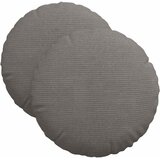  Jastučići za sjedenje 2 pcs Svijetlo siva Ø 40 cm | Eponuda.com