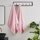 Catherine Lansfield Ružičasti brzosušeći/od frotira pamučni ručnici u setu 2 kom 90x140 cm Quick Dry – | shoptok.hr