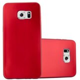 Cadorabo Ohišje, združljiv s Samsungom v kovinsko rdeči - zaščitni pokrov, narejen iz fleksibilnega silikona TPU, (20586834) | Shoptok.si
