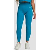 GymBeam Ženske tajice visokog struka Limitless Aquamarine Cijene