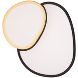Tri O črna/zlata led stropna svetilka 36x43.5 cm rise – | Shoptok.si