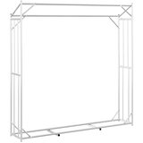  Stalak za drva za ogrjev s kišnom navlakom 200x40x200 cm | Eponuda.com