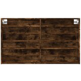  Vitrina boja dimljenog hrasta 100x8,5x58 cm drvena | shoptok.hr