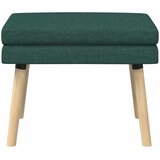  Klupa s dvostrukim slojem Tamnozelena 60 x 40 x 46 cm Tkanina | Eponuda.ba