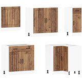  11-dijelni set kuhinjskih ormarića Lucca konstruiranog drva | shoptok.hr