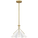  Quoizel QZ-MEJIA-1P-S-AB - Luster na šipki MEJIA 1xE27/60W/230V Ø 35,6 cm mesing | Eponuda.com
