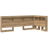 Skladišno uzglavlje Umjetnički hrast 100 cm Konstruirano drvo | Shoptok.si