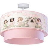  Brilagi - LED dečiji prislonjeni plafonski luster BOBO 1xE27/10W/230V Ø 40 cm ružičasta/vile | Eponuda.com