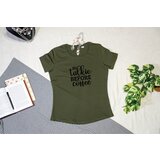 NO talkie - Strukirana majica Maslinasta 2XL | ePonuda.com