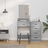  Toaletni stol Siva Sonoma 50 x 41 x 140 cm Konstruirano drvo | shoptok.hr