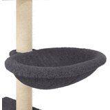  Penjalica za mačke sa stupovima za grebanje tamnosiva 117 cm | shoptok.hr
