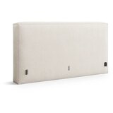 Micadoni Krem tapecirani bračni krevet s prostorom za odlaganje s podnicom 200x200 cm Simon Olivia – | shoptok.hr