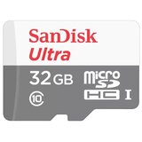 San Disk Ultra microSDHC 32GB Class 10 UHS-I U1 V10 FHD SDSQUNR-032G-GN3MN spominska kartica | Shoptok.si