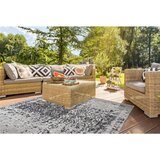 Kayoom TEKAČ Sunny 80/150 cm tkano črna, bež | Shoptok.si