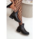Boto Warm Women's Boots Made Of Eco Leather Black Verietta | ePonuda.com