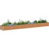  Povišena vrtna gredica Svijetlosmeđa 600 x 80 x 45 cm | Eponuda.ba
