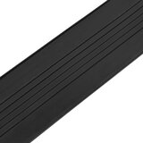  Brtva za garažna vrata Crna 70 x 6 mm 4 m PVC | shoptok.hr