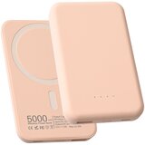  Power bank prenosiva baterija Magsafe PD 5000 mAh roze | ePonuda.com