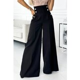 Numoco Elegant wide trousers with a high waist | Shoptok.si