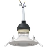  Svetilke Komplet 24 Bela Plastika 9 cm | Shoptok.si