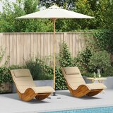  Vrtni suncobran Krem bijela Ø 240 x 260 cm bambus | shoptok.hr