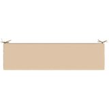  Jastučići za klupe - 2 dijela SOEST 2 kom. 100% poliester Krem - Krem 160 x 40 x 8 cm Melange Slike