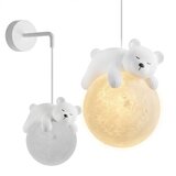 Toolight Zidna lampa Kinkiet White Bear G161-1W | shoptok.hr