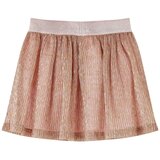  Dječja suknja sa šljokicama svjetloružičasta 140 | shoptok.hr