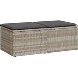  2-dijelni set vrtnih sofa s jastucima od poliratana i bagrem | Eponuda.com