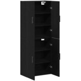  Ormar za montažu na zid 2 pcs Crni hrast 69,5 x 34 x 90 cm | Eponuda.ba