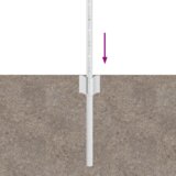 vidaXL Ograjni stebri 5 kos U-kanal 80 cm Pocinkano jeklo | Shoptok.si