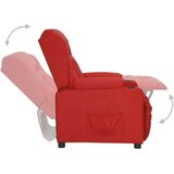  Naslanjač vinsko rdeče umetno usnje | Shoptok.si