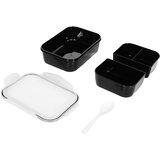 GymBeam Torba za hranu Fit Prep Black + 6 spremnika | Eponuda.ba