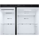 LG GSLC41EPPE Stran ob strani z vodnim rezervoarjem, Total No-Frost mat crno. | Shoptok.si