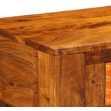 vidaXL Konzolna mizica 110x35x75 cm trden akacijev les | Shoptok.si
