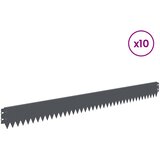  Ograda oko Travnjaka 10 pcs 103 x 10 cm Čelik Antracit | shoptok.hr