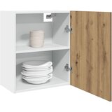 vidaXL Viseča omarica 2 kosa artisan hrast 50x31x60 cm inženirski les Cene