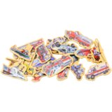  Set of Wooden Magnets Vehicles Ships Planes 20 pieces | shoptok.hr