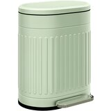 HOMCOM koš za smeti kovina, plastika 36,5D x 31,2Š x 45V cm zeleno, (5000241940) | Shoptok.si