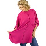 Pri Elegant oversize blouse shirt with stand-up collar ANNA Cene