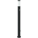 Stupić sa senzorom i utičnicom 3 kom 110 cm od nehrđajućeg čelika IP44 | shoptok.hr