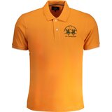 La Martina MEN&#39;S ORANGE SHORT SLEEVED POLO SHIRT | Shoptok.si
